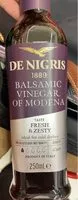 Mängden socker i Balsamic Vinegar of Modena