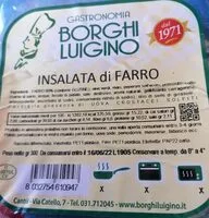 Mängden socker i Insalata di farro