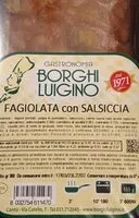 Mängden socker i Fagiolata con Salsiccia