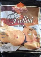 Mängden socker i Frollini con pana