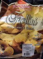 Mängden socker i Frollini