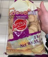 Mängden socker i Biscotti secchi