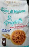 Mängden socker i Cuor di natura