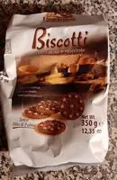 Mängden socker i Biscotti con cacao e nocciole