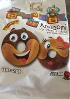 Mängden socker i Amiconi con panna e cacao