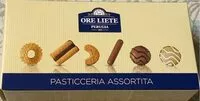 Mängden socker i Pasticceria assortita