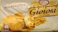 Mängden socker i Gioiosi con cereali