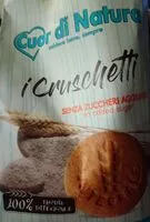 Mängden socker i I cruschetti