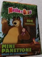 Mängden socker i Mini panettone Masha e Orso