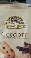 Mängden socker i Gocciolotti