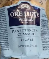 Mängden socker i Panettoncino classico