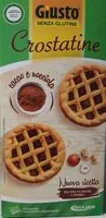 Mängden socker i Crostatine cocco e nocciola