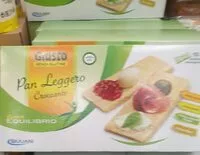 Mängden socker i Pan leggero croccante