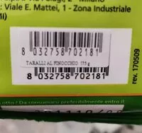 Mängden socker i Taralli