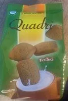 Mängden socker i Quadri frollini