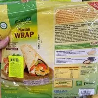 Mängden socker i Piadina wrap