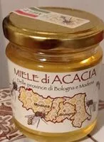 Mängden socker i Miele di acacia
