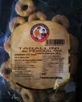 Mängden socker i Tarallini ai fenouil