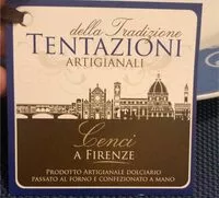 Mängden socker i Cenci a firenze