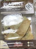 Mängden socker i Piadine croccanti
