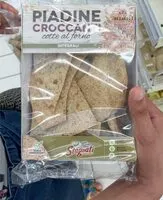 Mängden socker i Piadine croccanti