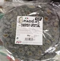 Mängden socker i Piadillas con carbón vegetal