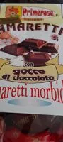 Mängden socker i Amaretti con gocce di cioccolato