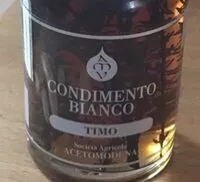 Mängden socker i Condimento Bianco