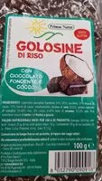 Mängden socker i Golosine di riso