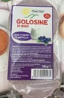 Mängden socker i Golosine di riso