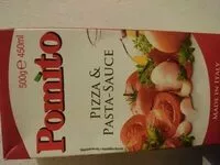 Mängden socker i Pizza und Pastasauce