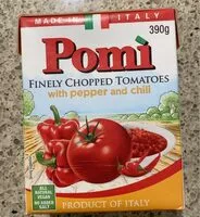 Mängden socker i Finely Chopped Tomatoes