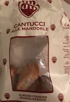Mängden socker i Cantucci alle mandorle