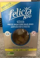 Mängden socker i Mezzi Rigatoni Mais-Riso