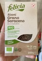 Mängden socker i Risoni di grano saraceno integrale