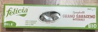 Mängden socker i Spaghetti grano saraceno integrale