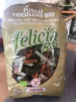Mängden socker i Fusillis Tricolores Au Riz Sans Gluten (épinard?