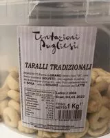 Mängden socker i Taralli tradizionali