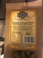 Mängden socker i Taralli al grano arso