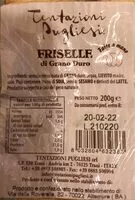 Mängden socker i Friselle di grano duro