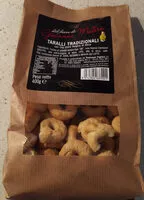 Mängden socker i Taralli tradizionali