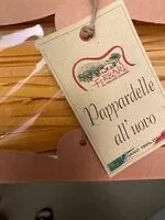 Mängden socker i Papardelle all uovo