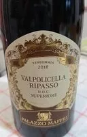 Mängden socker i Valpolicella ripasso D.O.C superiore