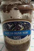 Mängden socker i Patè di olive nere