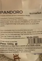 Mängden socker i Pandoro
