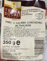 Mängden socker i Tino il salame contadino
