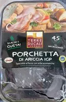 Mängden socker i Porchetta di Ariccia igp