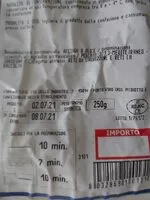 Mängden socker i Filetto di alici