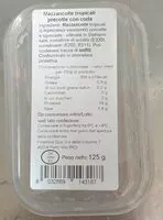 Mängden socker i Mazzancolle precotte