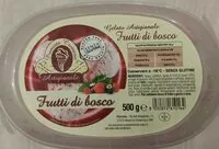 Mängden socker i Gelato frutti di bosco - panciera